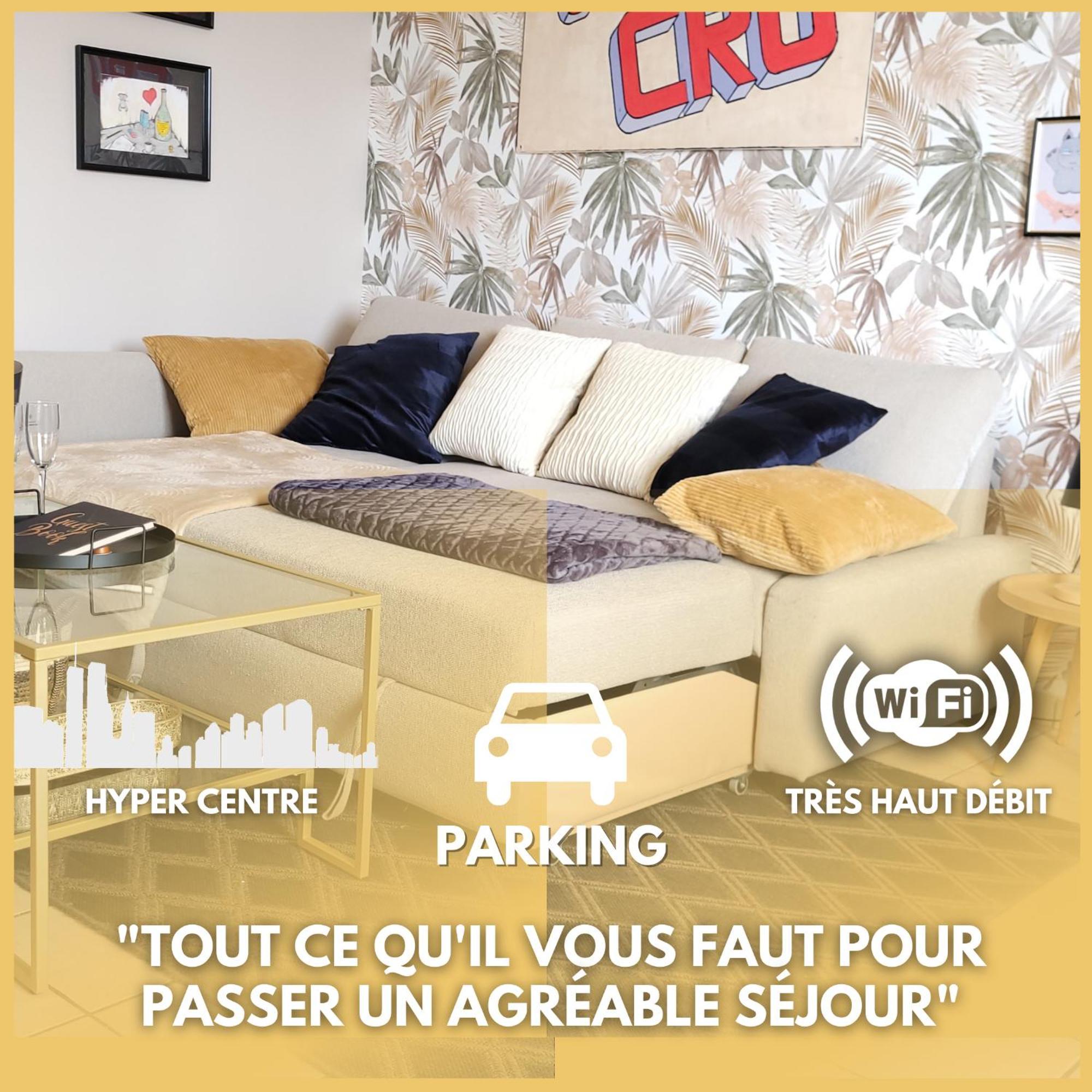 Gite Urbain - La Capsule - Parking Epernay Luaran gambar